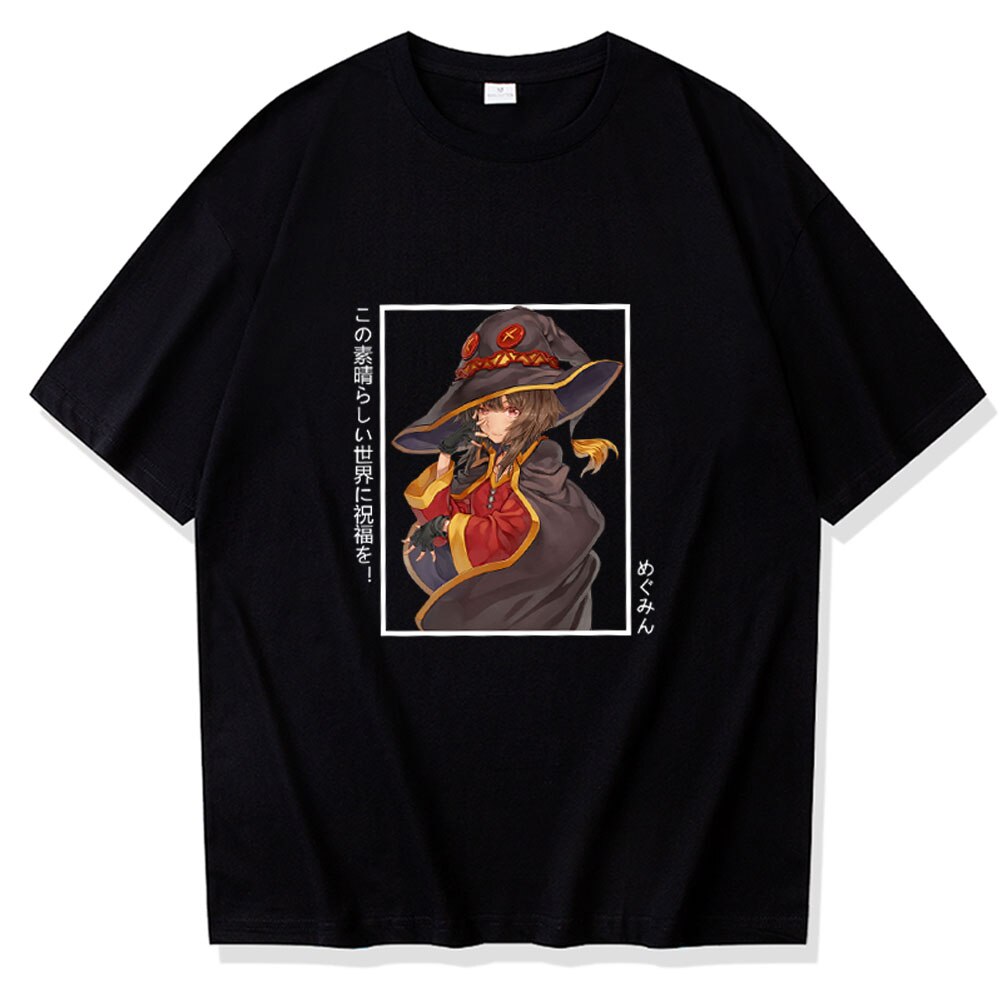 Konosuba Tee - Black