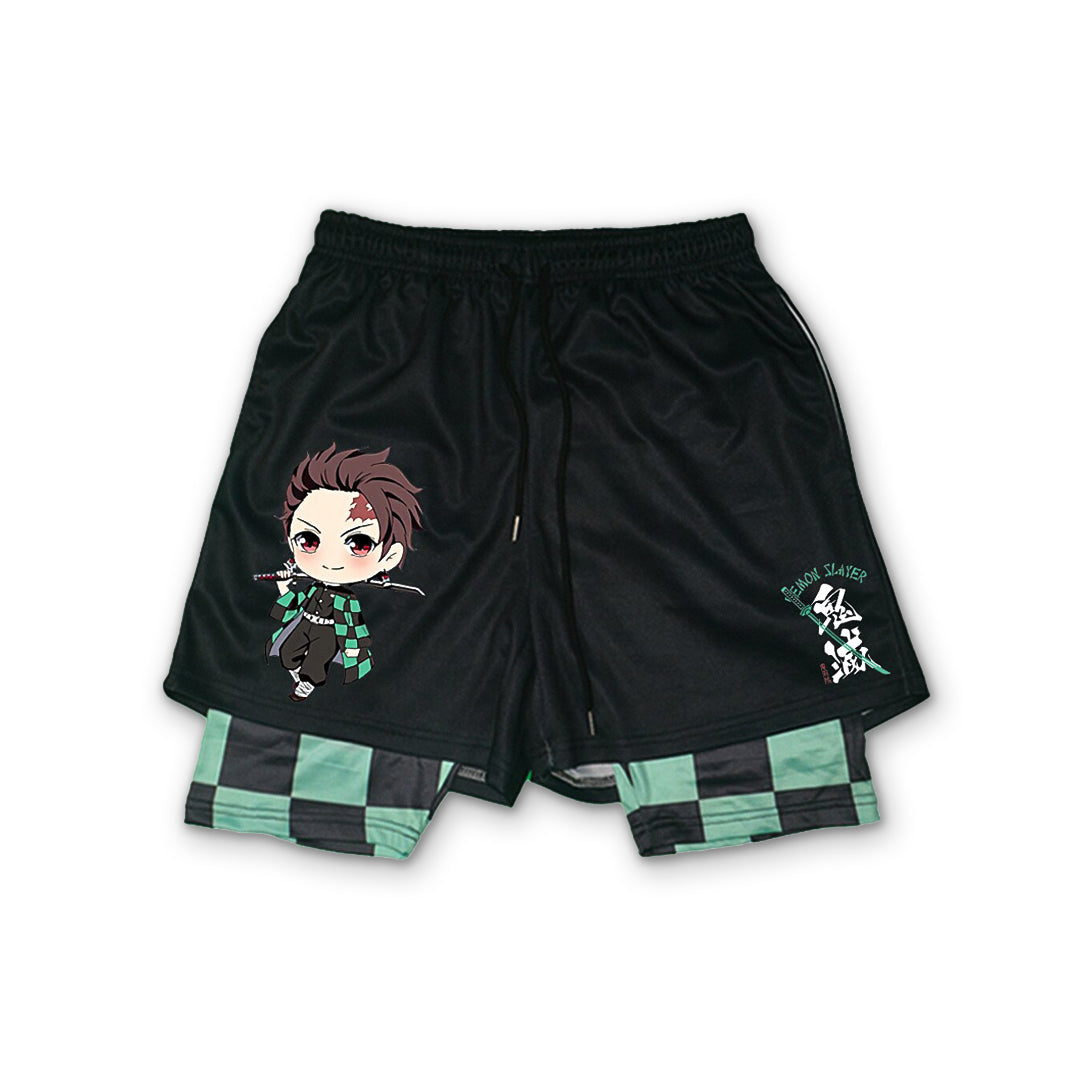 Tanjiro Chibi Shorts