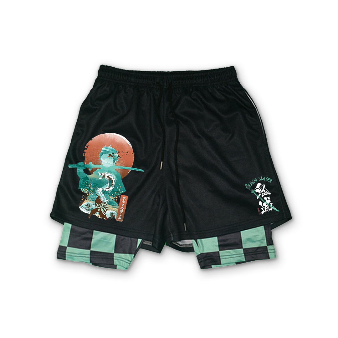 Demon Slayer Wave Shorts