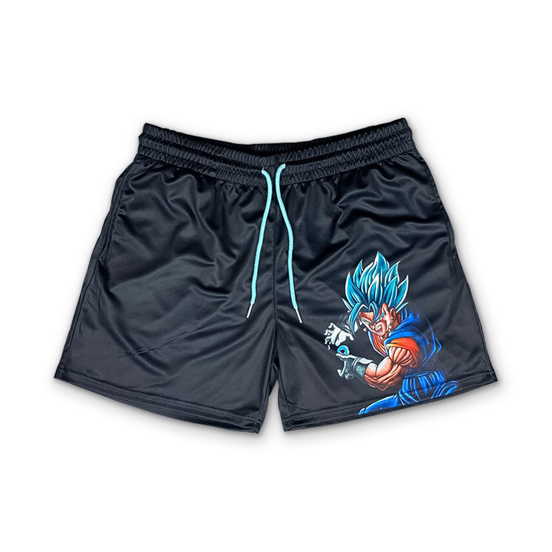 Goku Shorts - Blue