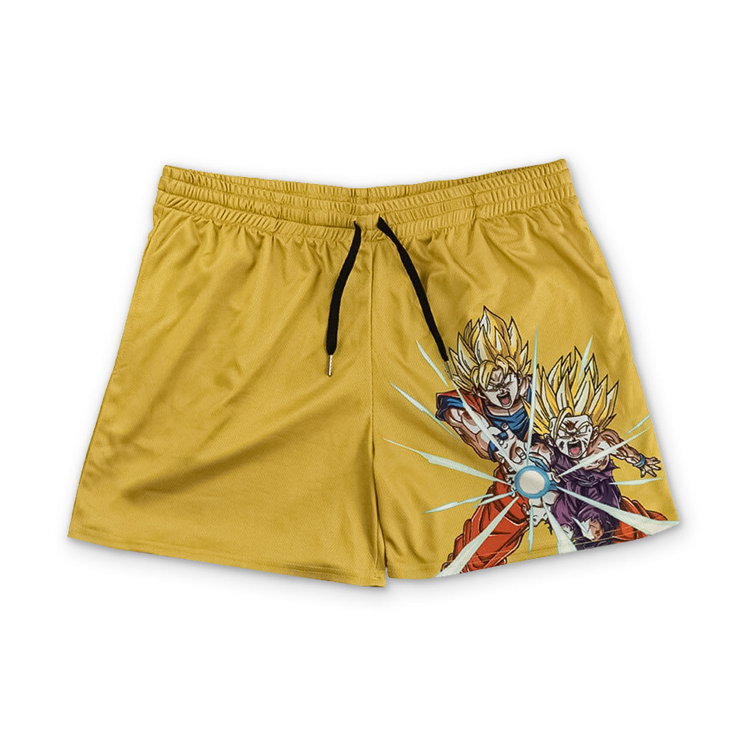 Kamehameha Shorts - Yellow